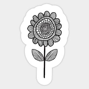 Big Flower Sticker